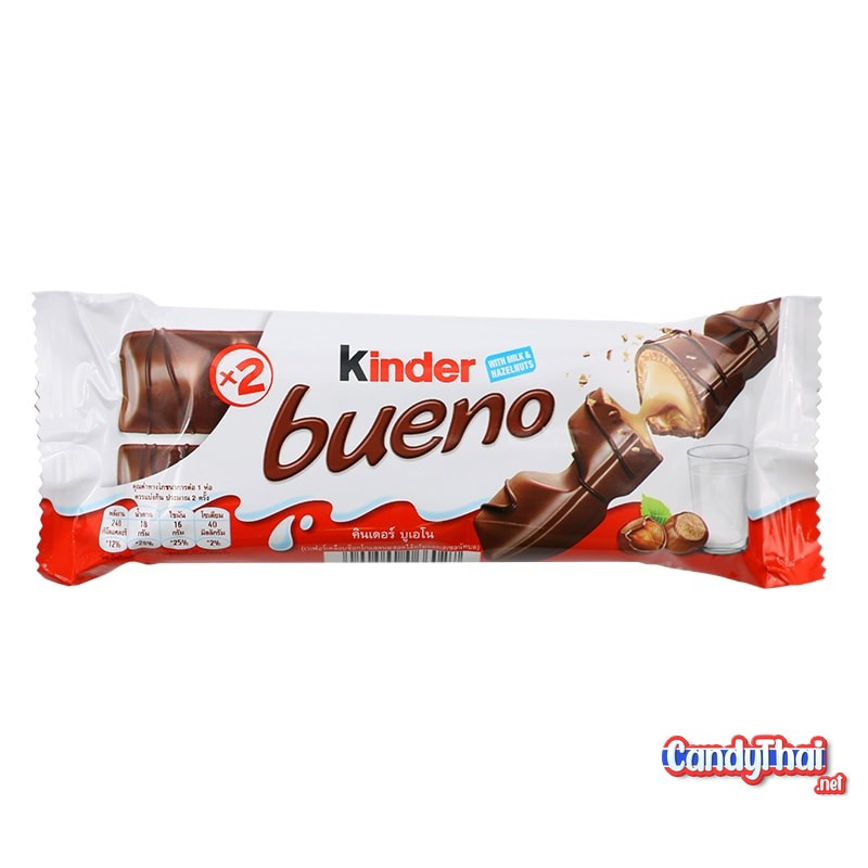 Kinder Bueno Milk Chocolate 43g.
