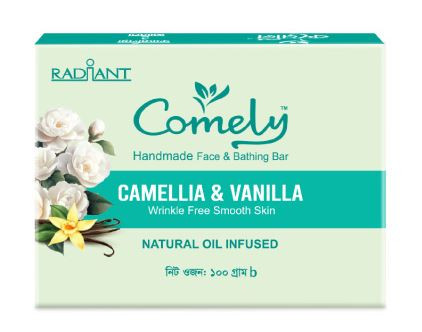Comely Hand Made Soap Camellia Vanilla 100gm