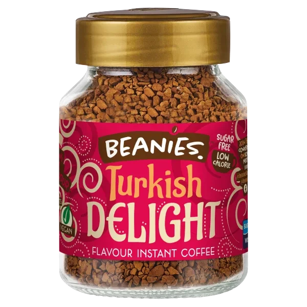 Beanies Turkish Delight Flavour Instant Coffee 50g