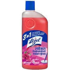 Lizol Disinfectant Surface &amp; Floor Cleaner Floral 1ltr