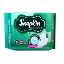 SNAPKIN SANITARY NAPKIN 10 PADS