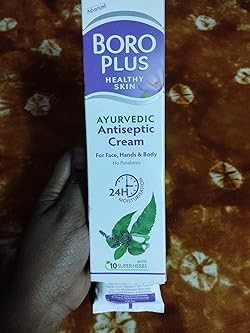 Advanced Boro Plus Healthy Skin Ayurvedic Antiseptic Cream for Face,Hands & Body 19 ml