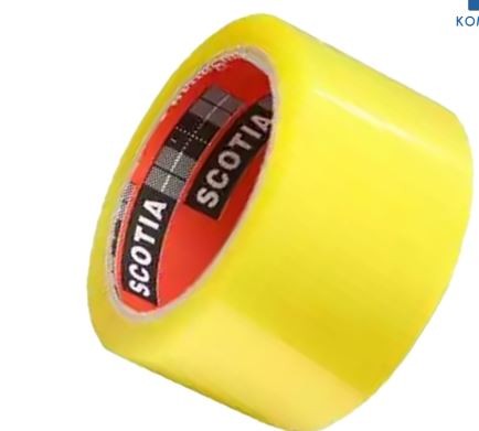 Transparent Packaging 200 mtr CosTape - 2.5 inch
