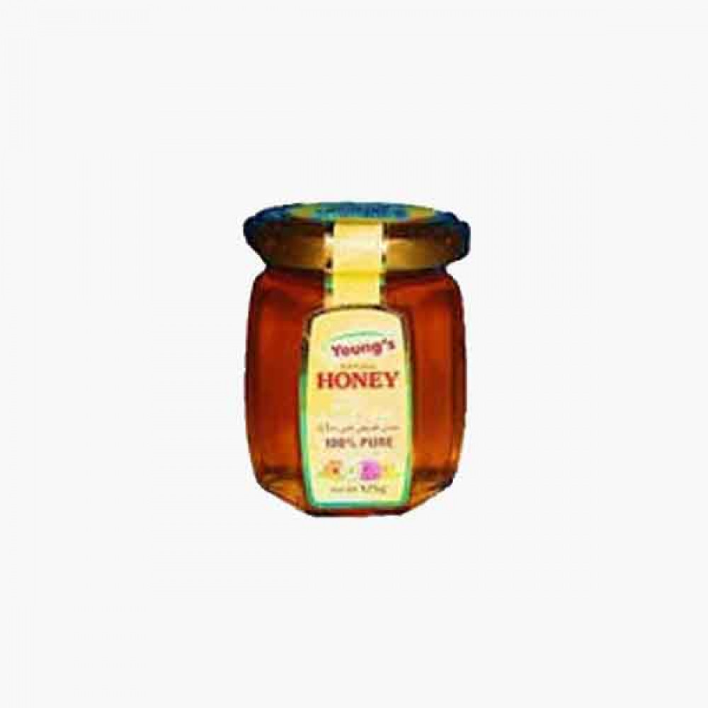 Young's Honey Glass Bottle - 125gm