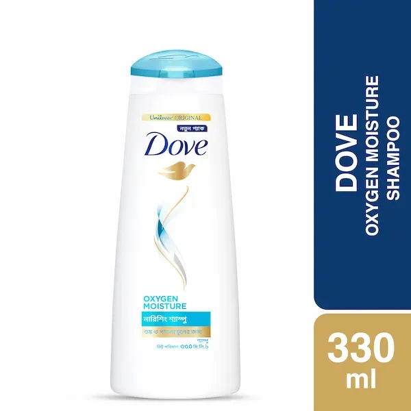 Dove Oxygen Moisture Shampoo 330ml