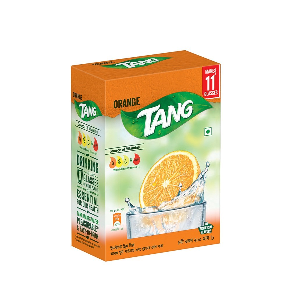 Tang Orange Instant Drink Powder 200 gm