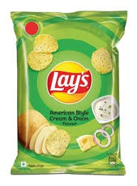 LAYS AMERICAN STYLE CREAM & ONION FLAVOUR 20 GM