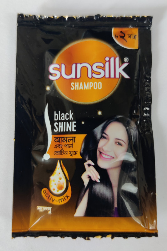 PATA SUNSILK BLACK MINI SHAMPPO 5.5 ML