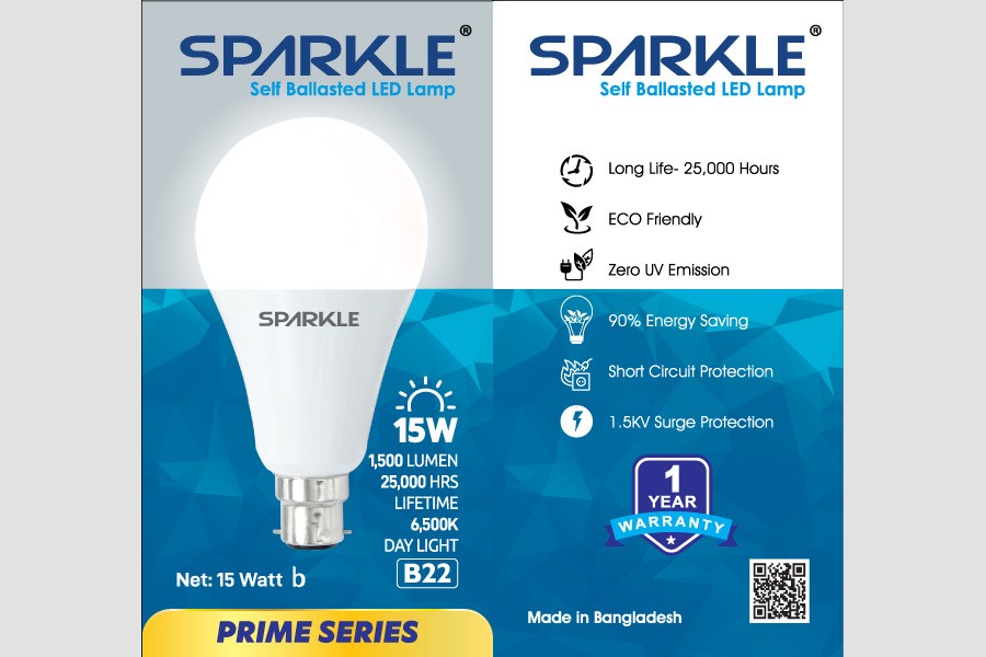Sparkle led light 15w