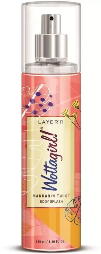 LAYER'R Wottagirl Mandarin Twist Body Spray 135 ML