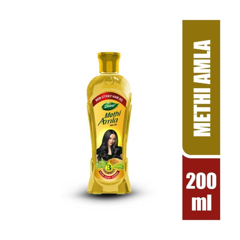 DABUR METHI AMLA HAIR OIL 200 ML