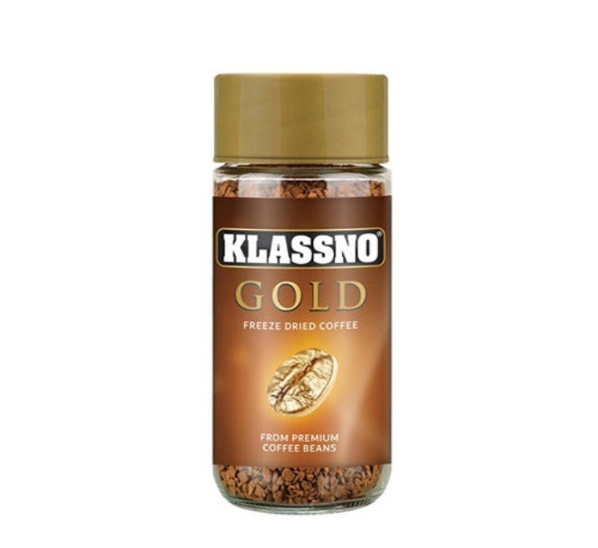 Klassno Gold Freeze Dried Coffee 100 gm