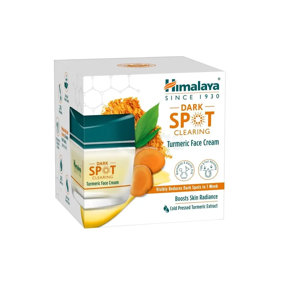 HIMALAYA DARK SPOT CLEARING TURMERRIC FACE CREAM 50 GM